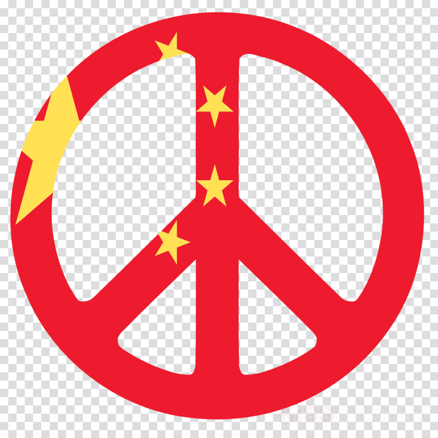 Chinese New Year Clipart Peace Symbols Chinese New - Graffiti Peace Sign (900x900), Png Download