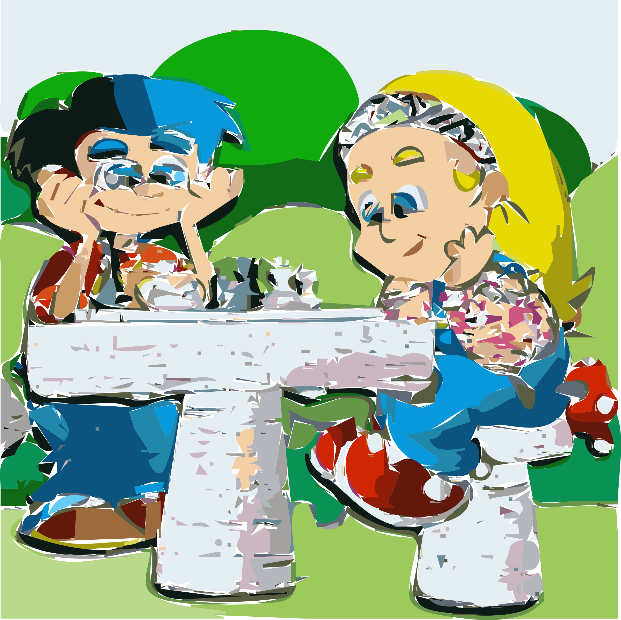 Big Image - Clip Art (2402x2400), Png Download