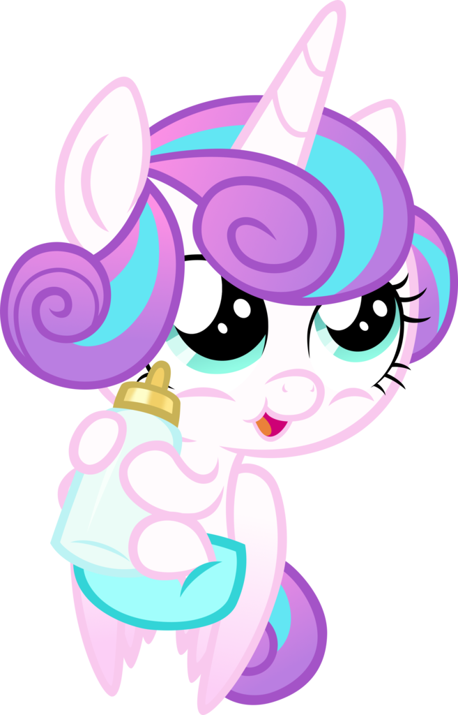 Artist Tuppkam Baby Cute Diaper High - Princess Flurry Flurry Heart As A Baby (657x1024), Png Download