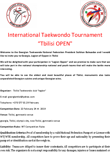 Tbilisi Open - Tbilisi (612x792), Png Download