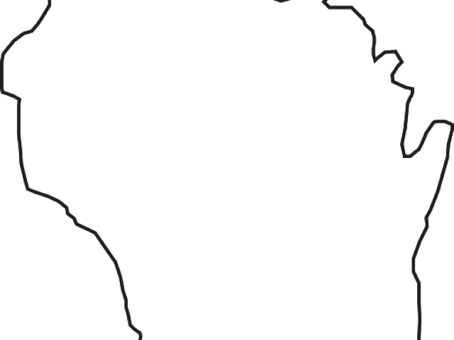 Wisconsin Outline - Wisconsin (640x480), Png Download