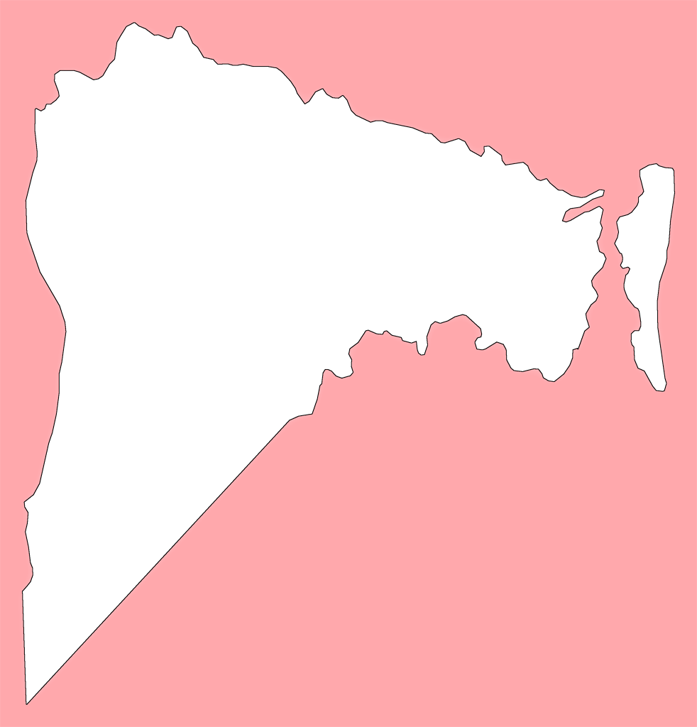 A Plain Frame Map Of Nassau - Carmine (982x1024), Png Download