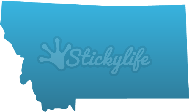Montana Decals - Montana (940x587), Png Download
