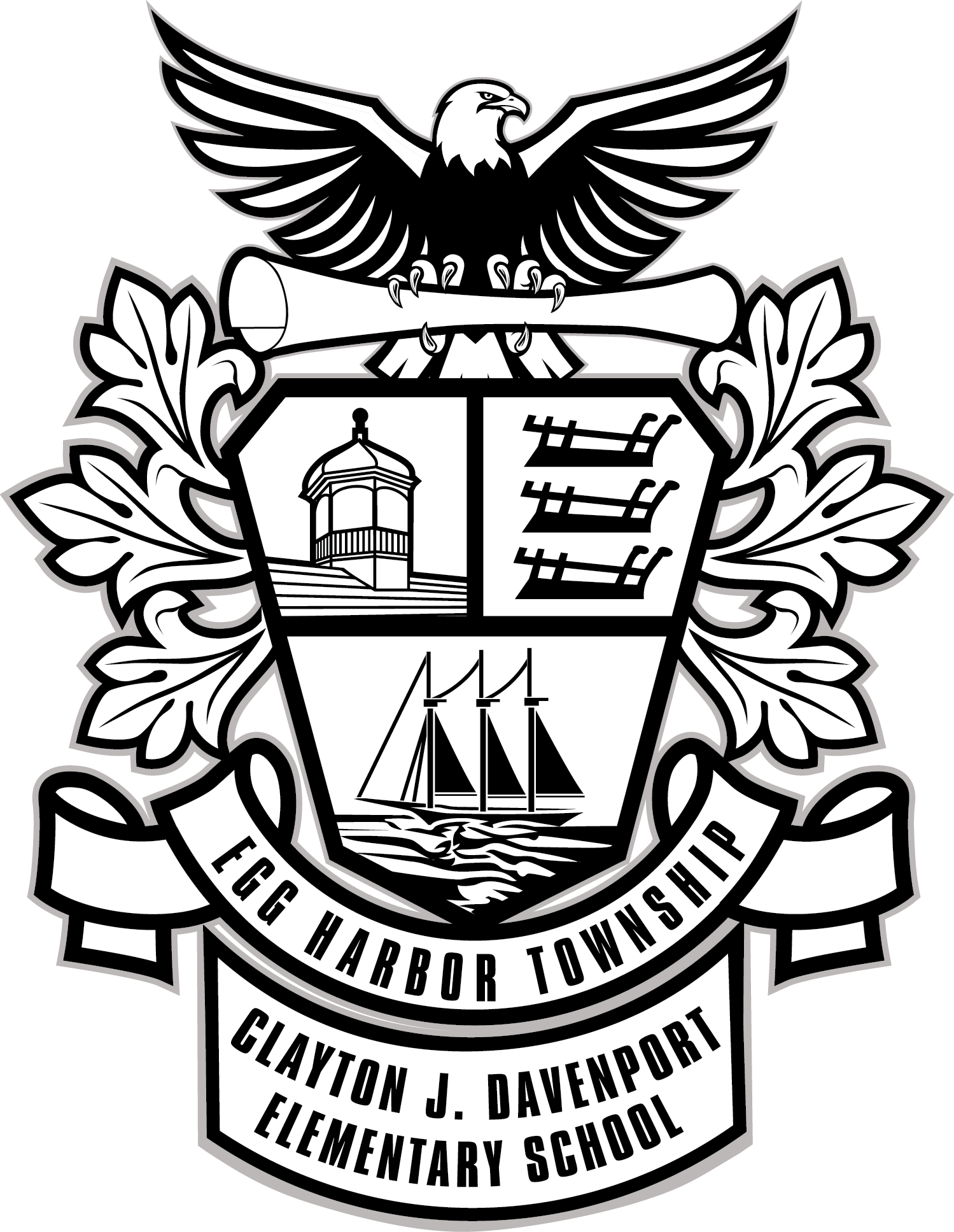 School Logo - Egg Harbor Township School Logo (1499x1935), Png Download