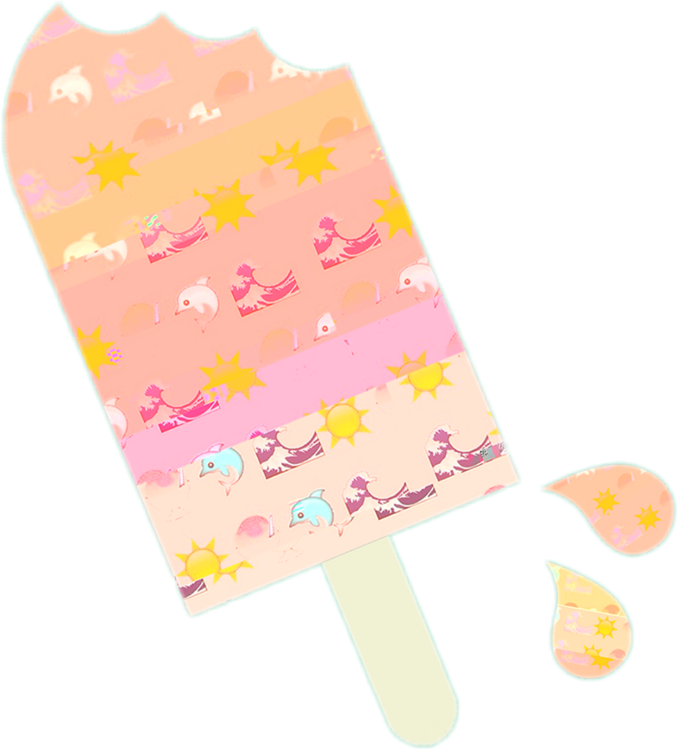 Skylar Spence Vaporwave Summer Icecream Aesthetic (973x1077), Png Download