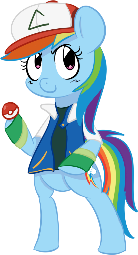 Flaminbunny, Crossover, Pokéball, Pokémon, Rainbow - Portable Network Graphics (639x1024), Png Download