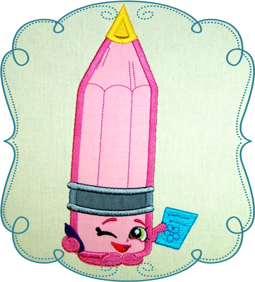 Patty Pencil - Design (1000x1000), Png Download