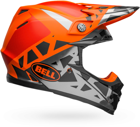 Moto 9 Mips Equipped - Bell Mx Helmets 2019 (600x600), Png Download