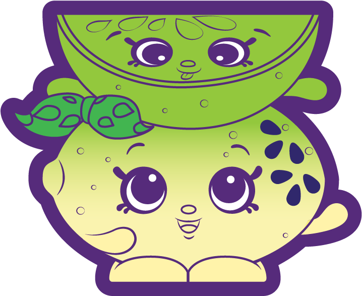 Lemona & Lima - Shopkin Lime (834x834), Png Download