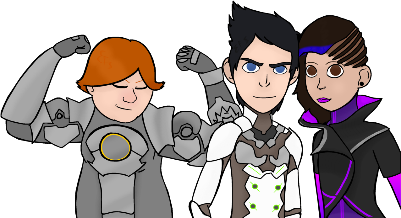 The Trollhunters Kids Dressed As Their Overwatch Mains - Genji (1280x704), Png Download