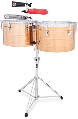 Lp Tito Puente 15" And 16" Thunder Timbs - Lp Tito Puente Thunder Timbales (604x550), Png Download