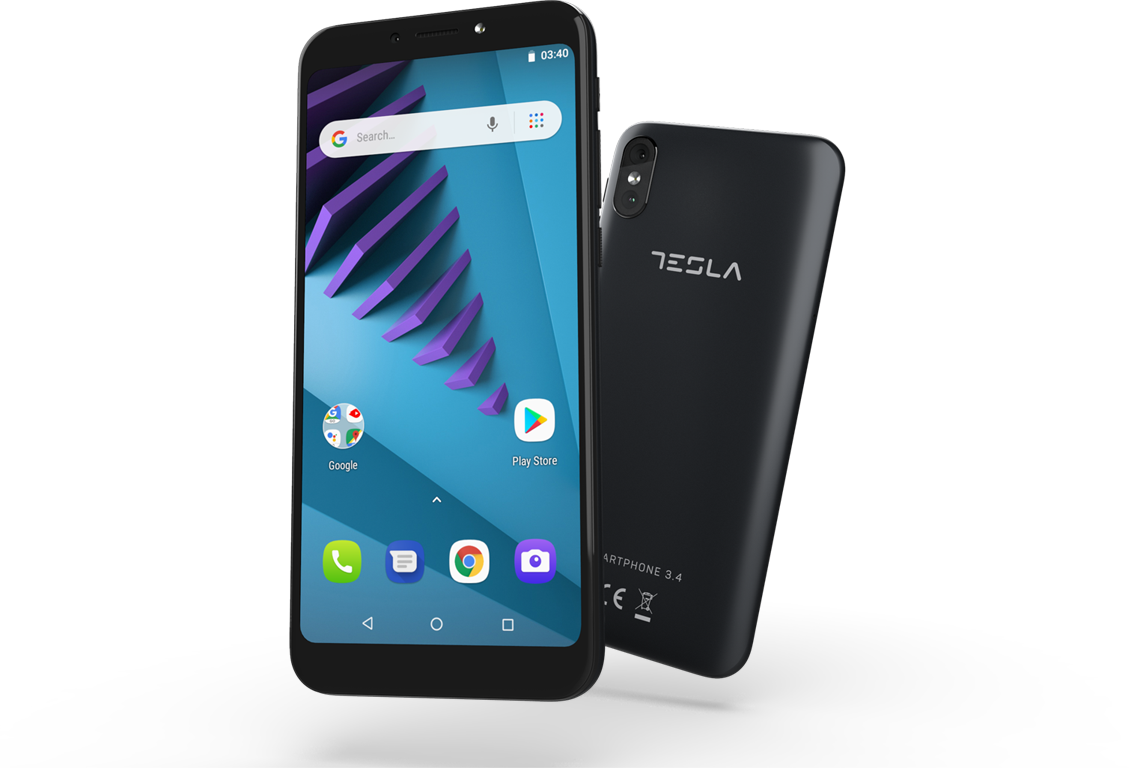 Smartphone 3 - - Tesla Smartphone 3.4 (1129x768), Png Download