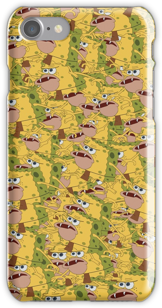 Spongegar Iphone 7 Snap Case - Regalos De Bob Esponja (750x1000), Png Download