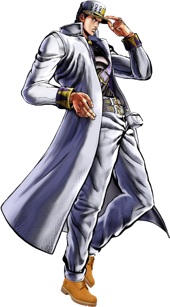 Never Miss A Moment - Jotaro Kujo Part 4 Eyes Of Heaven (566x1024), Png Download