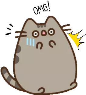 Pusheen The Cat Edible Cake Topper (1024x1024), Png Download