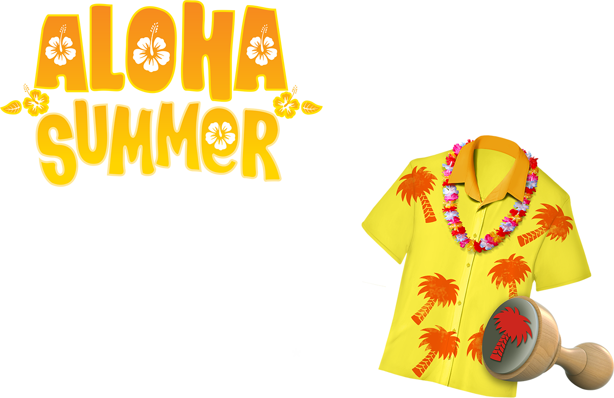 Buy One Of Our All-star Products And Get Your Shirt - Aloha Summer (1200x779), Png Download