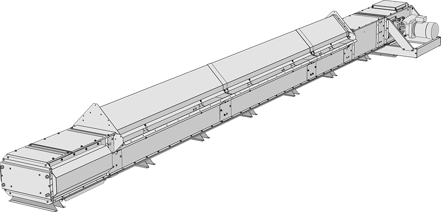 Technical Info - Skandia Elevator Intake Conveyor (900x432), Png Download
