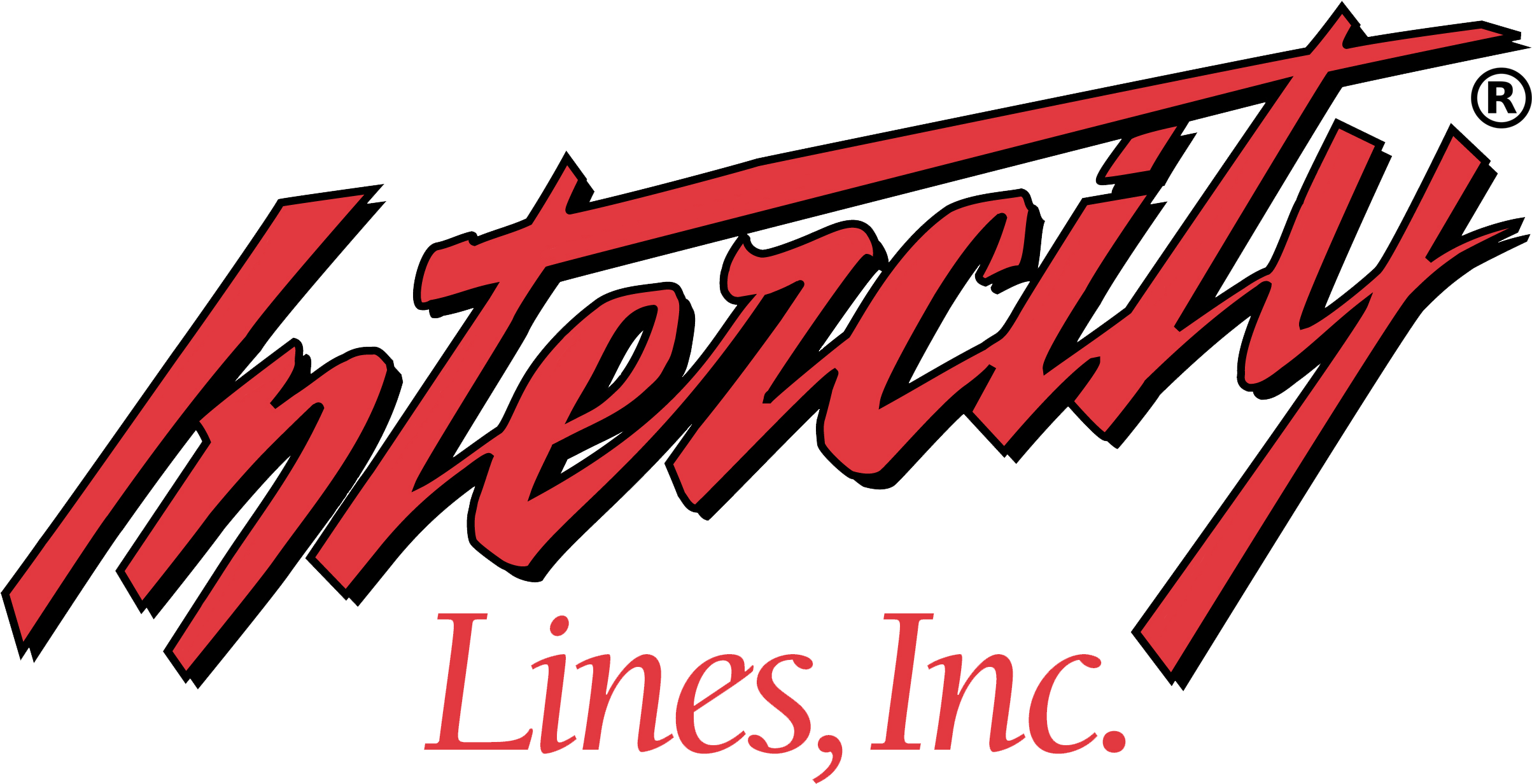 Official Transportation Carrier - Intercity Lines (2461x1231), Png Download
