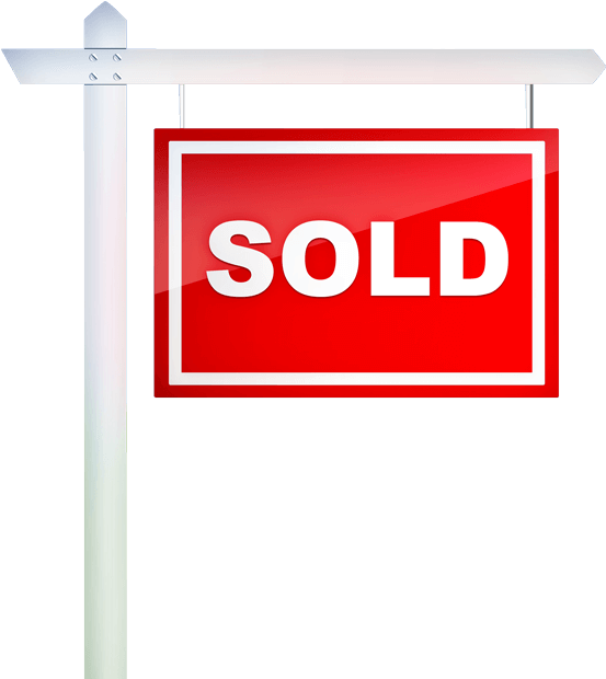 We Sell Homes In - Sold Sign (553x620), Png Download