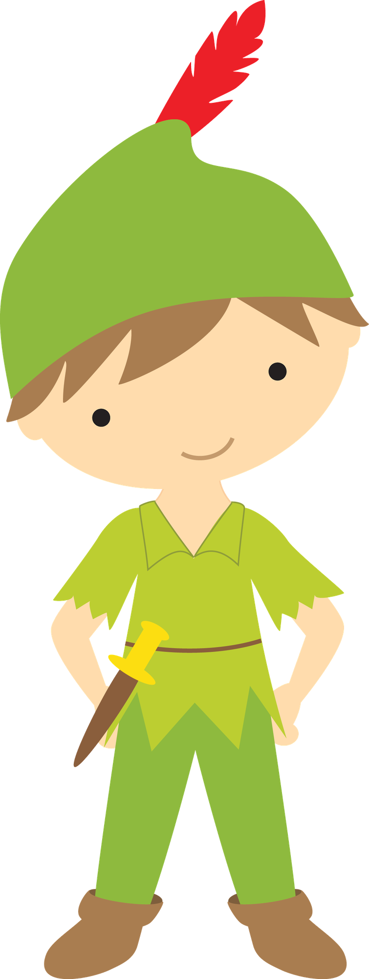 Minus Peter Pan Disney, Peter Pans, Disney Inspired, - Peter Pan Clipart Png (755x2000), Png Download