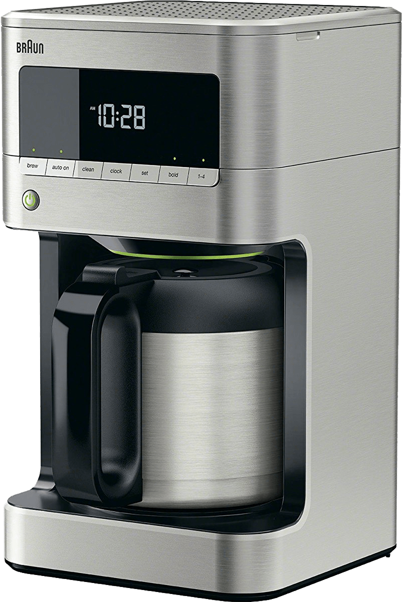Braun Brewsense 10-cup Drip Coffee Maker W/ Thermal - Braun Kf7175 Brew Sense Thermal Drip Coffee Maker, (1200x1200), Png Download