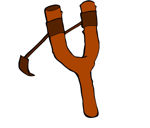 Angry Birds Slingshot The Picture Above Is One Of The - Angry Birds Slingshot Transparen (611x551), Png Download