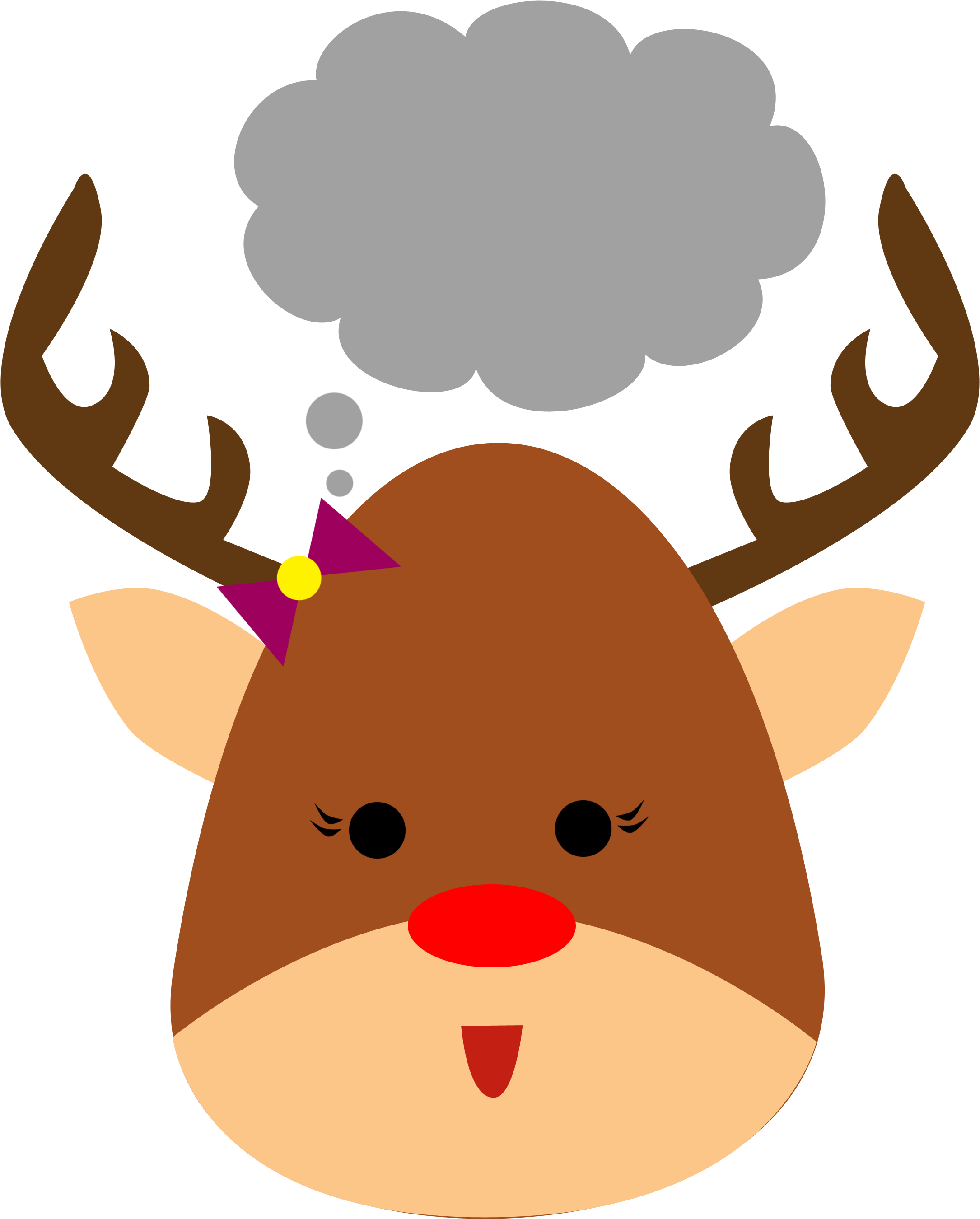 Download Reindeer Animal Antler Xmas Cloud 851225 download-reindeer-animal-antler-xmas-cloud-851225