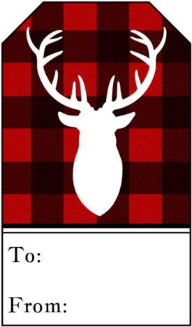 75" X 3" - Grey Deer Background (308x500), Png Download