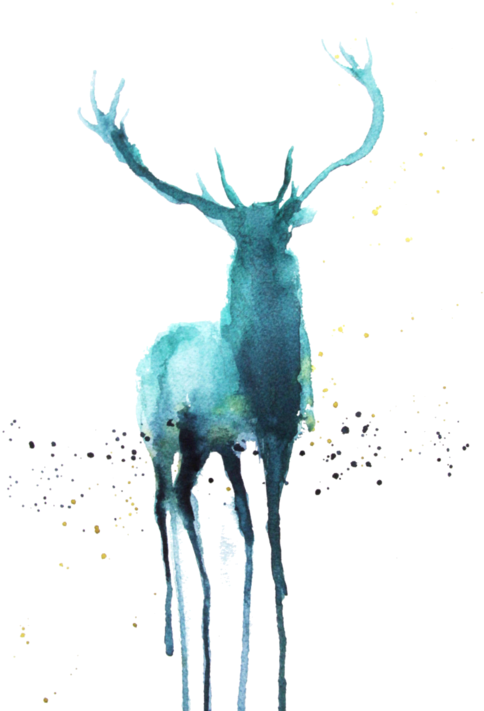 148870026377624-1 - Watercolor Painting (500x725), Png Download