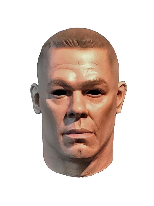 Trick Or Treat Studios Wwe John Cena Costume Mask (639x852), Png Download