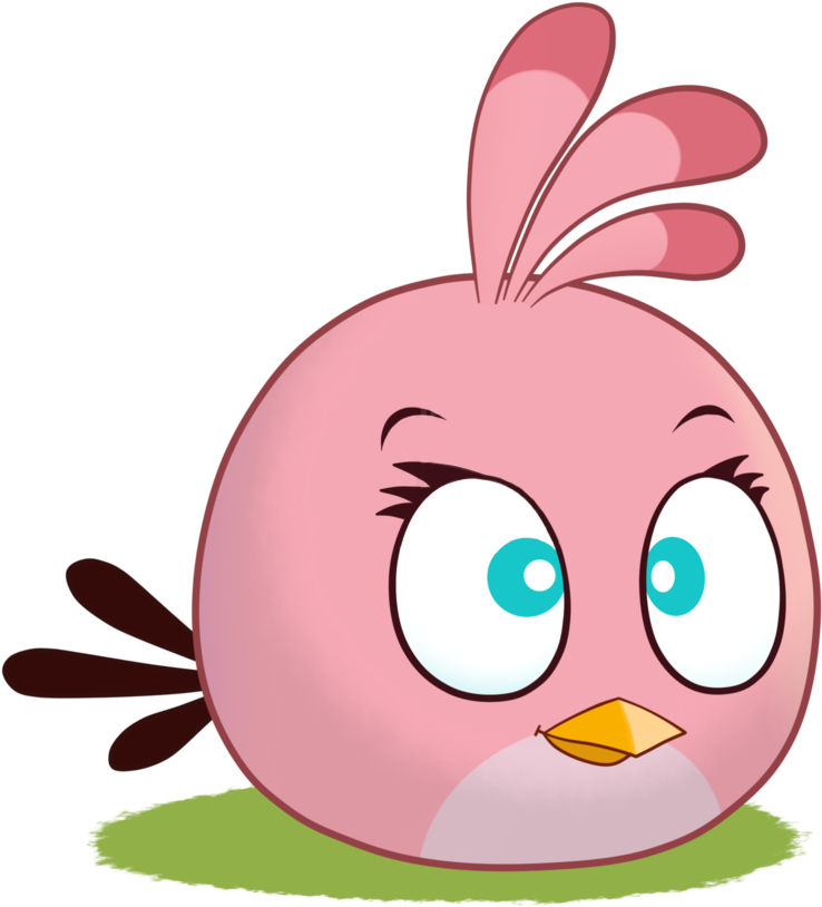 Angry Birds Seasons-the Year Of Dragon - Angry Birds Pink Bird (894x894), Png Download