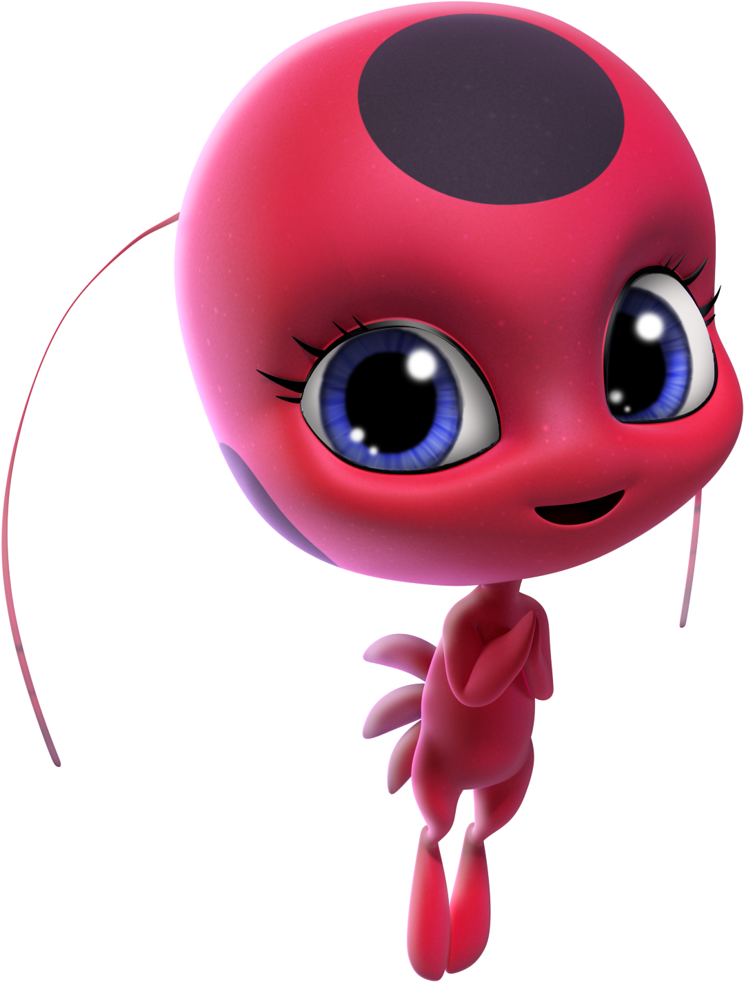 Transparent Ladybug File Png - Miraculous Tikki E Plagg (1091x1442), Png Download