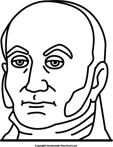 28 Collection Of John Adams Easy Drawing (392x508), Png Download