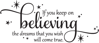 Background - Belvedere Designs Llc Quotes Keep On Believing (451x451), Png Download