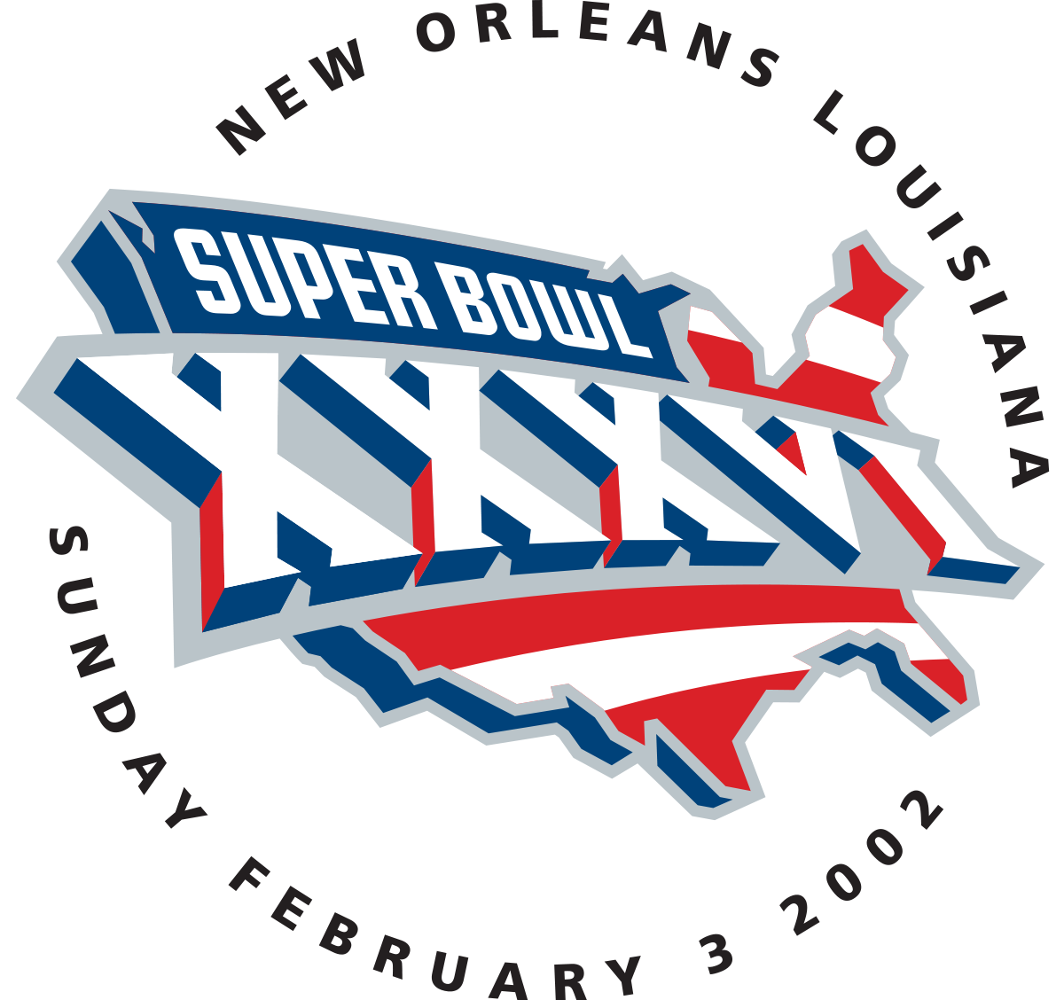 Super Bowl Xxxvi Logo Png (1200x1128), Png Download