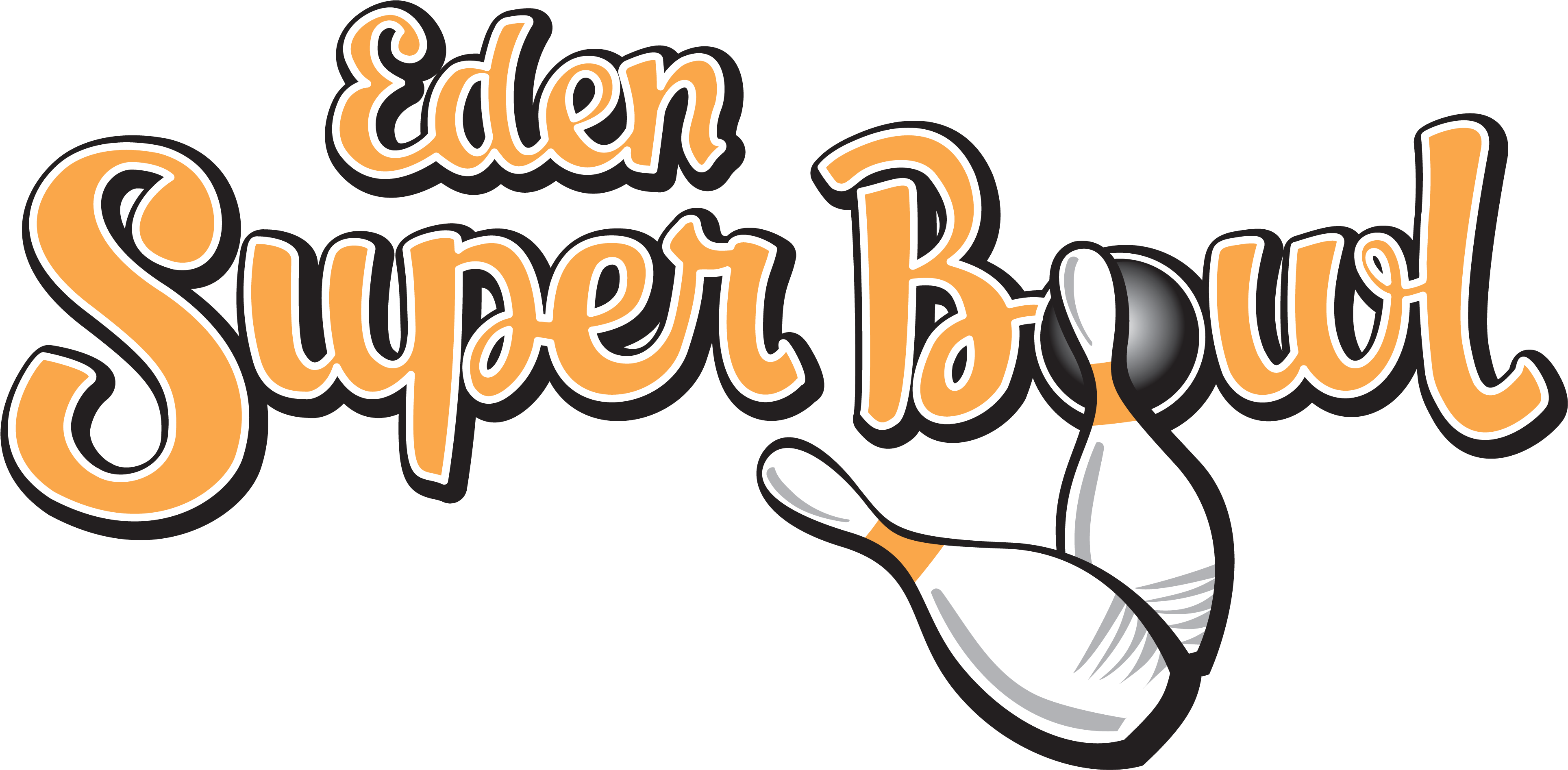 Superbowl-logo - Eden Super Bowl (3908x1919), Png Download