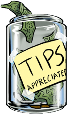 $1 Tip Jar <3 - Tip Jar (380x380), Png Download