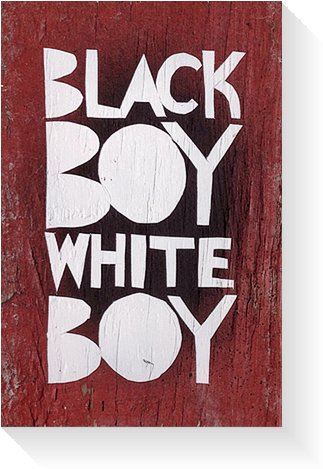 Black Boy White Boy Og Tindel - Eye Shadow (800x600), Png Download