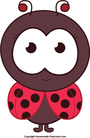 Graphics For Baby Lady Bug Graphics - Baby Ladybug Clip Art (315x483), Png Download