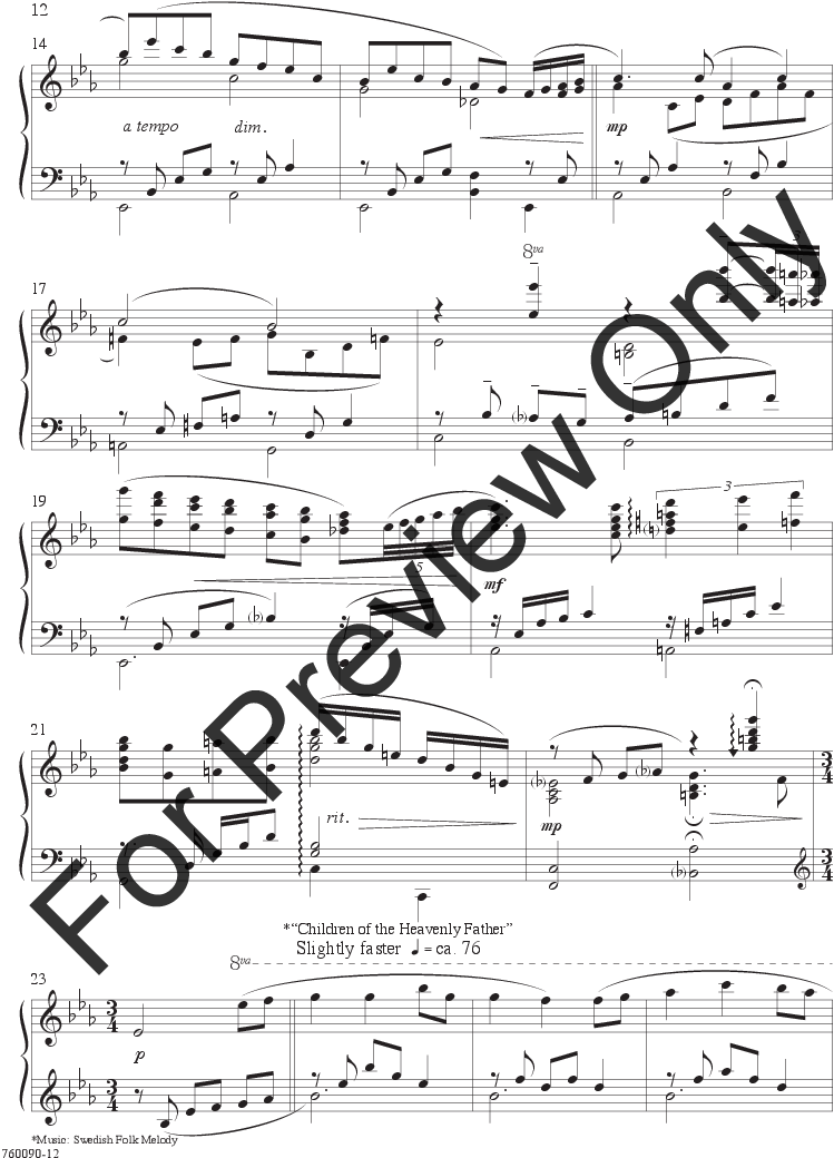 Artistry In Ivory Thumbnail - Sheet Music (852x1128), Png Download