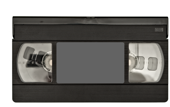 Vhs Tape Front Old Information White Backg - Teletubbies Us Version (506x340), Png Download