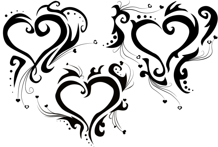 Download Heart - Heart Tattoo Png PNG Image with No Background 