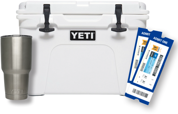 Yeti Roadie 20 Decals (640x409), Png Download