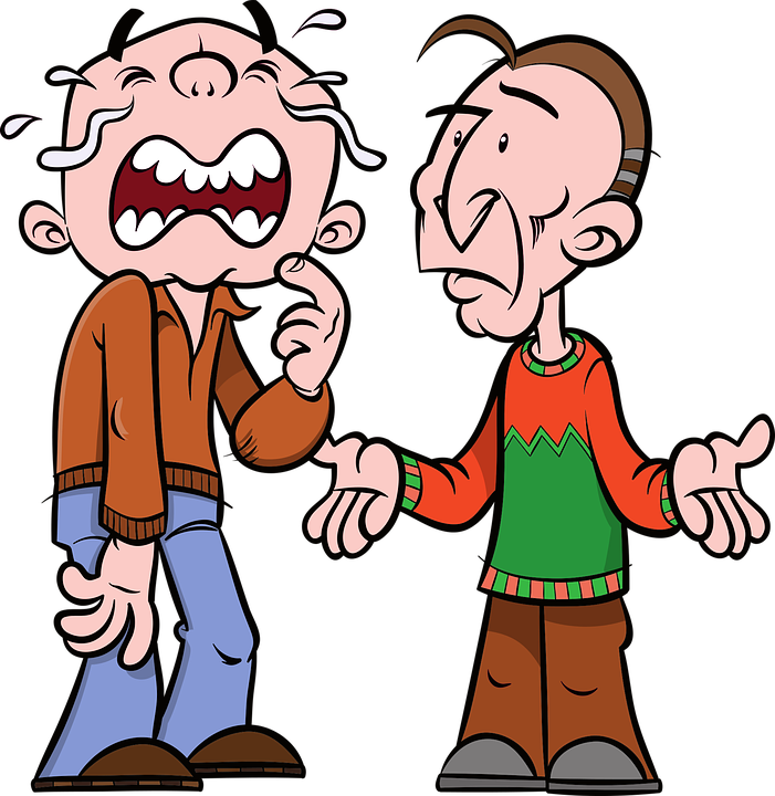 Men, Sad, Talk, Cry, Sad Man, Man, Male, Person - Sad Talk (701x720), Png Download