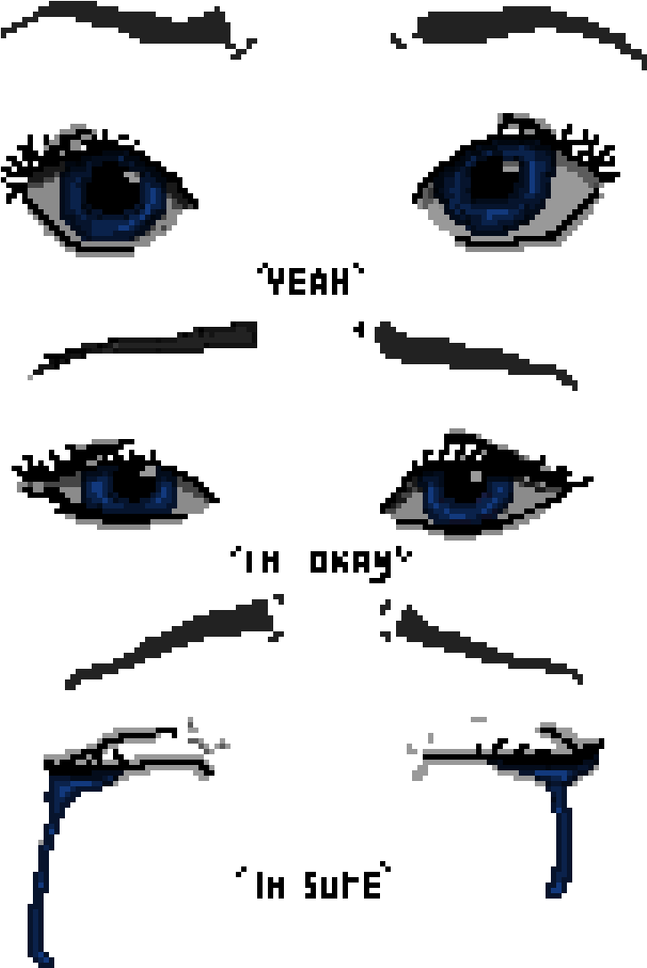 Sad Eyes (1200x1200), Png Download