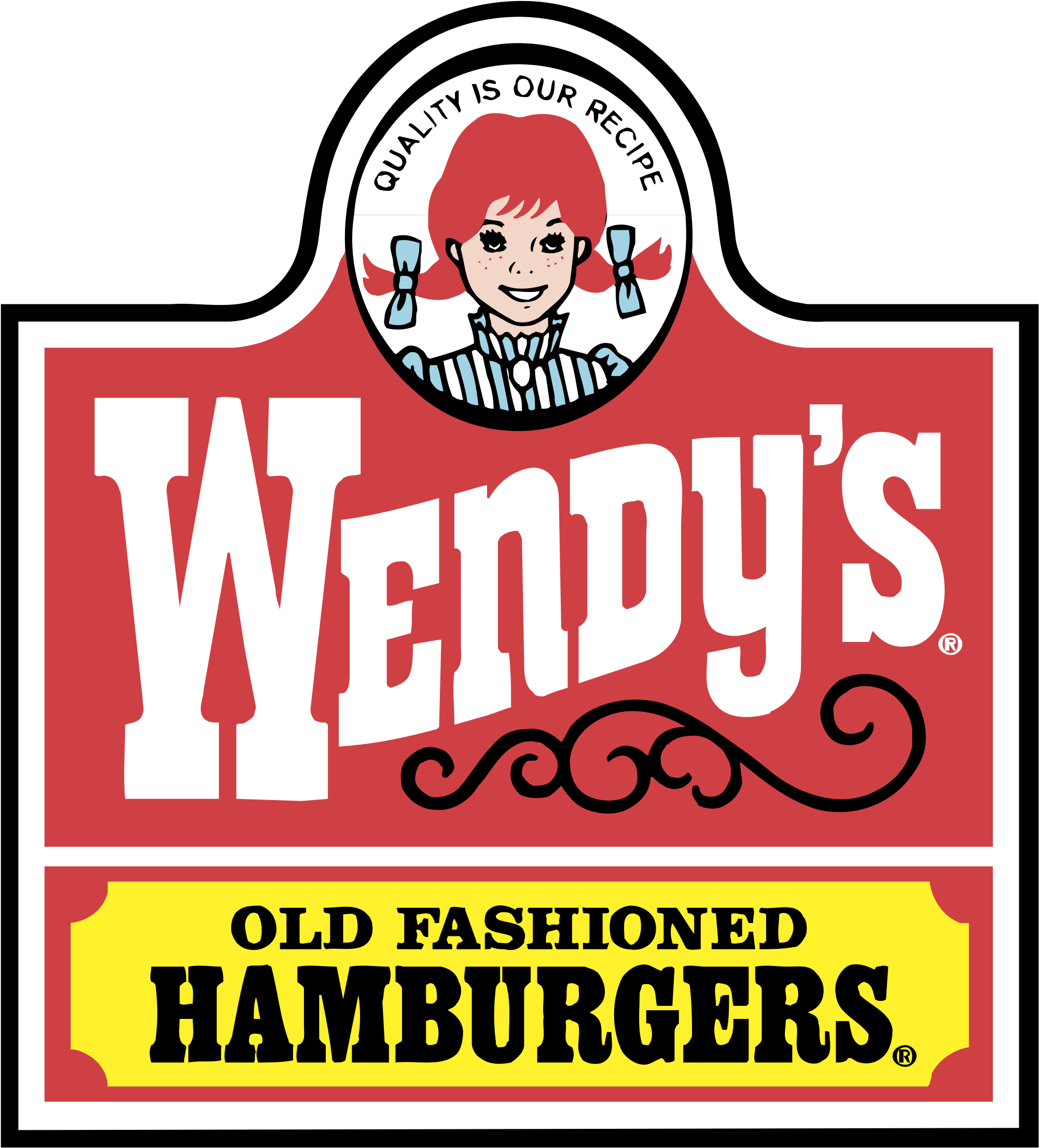 Wendy's Logo Png Transparent - Wendys Logo (2400x2400), Png Download