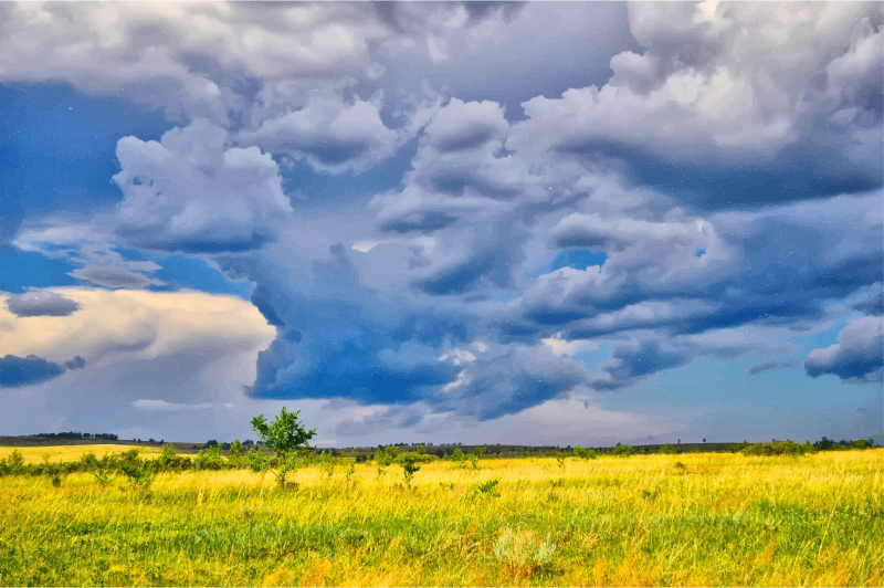 Png Dark Clouds Clipart Cumulus Sky Cloud (800x532), Png Download