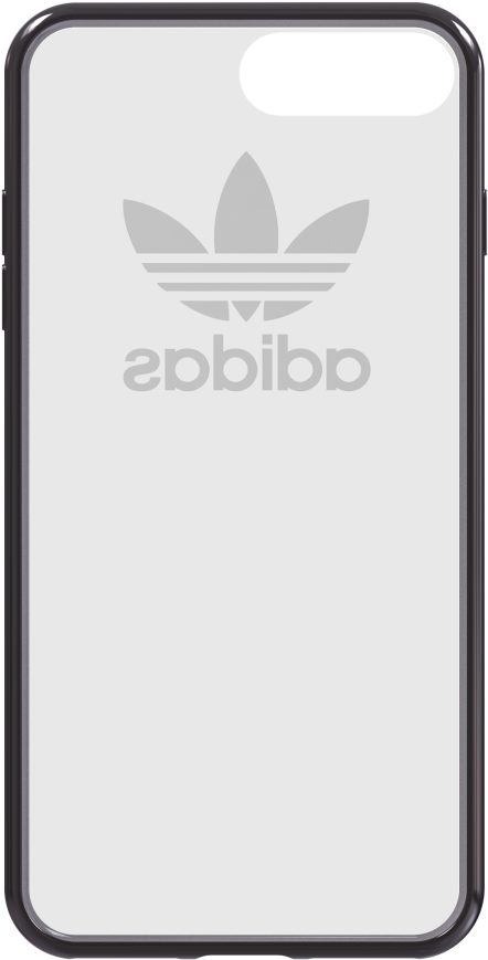 Iphone Plus Clear Case Back Cover Adidas Logo Shopperboard - Adidas Phone Cases Clear (1080x1080), Png Download