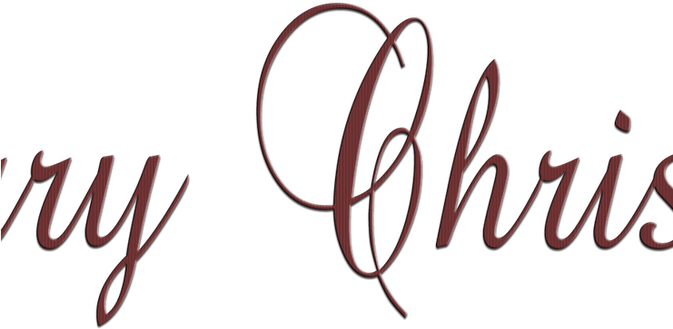 Merry Christmas Text Png Picture - Vinyldisorder Paris Tower Girls Room Wall Decal Home (740x419), Png Download