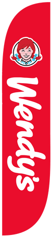 Custom 15ft Wind Flag With X Stand-double, Promotional (391x521), Png Download